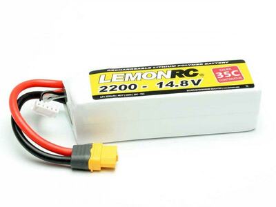 LiPo Akku LemonRC 2200mAh 4S - 14,8V (35C)