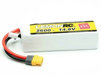 LiPo Akku LemonRC 2600mAh 4S - 14,8V (35C)