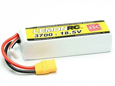 LiPo Akku LemonRC 3700mAh 5S - 18,5V (35C)