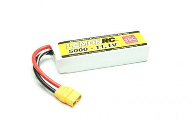 LiPo Akku LemonRC 5000mAh 3S - 11,1V (35C)