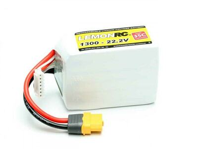 LiPo Akku LemonRC 1300mAh 6S - 22,2V (35C)
