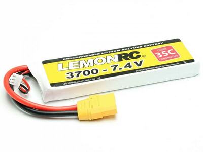LiPo Akku LemonRC 3700mAh 2S - 7,4V (35C)