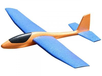 Wurfgleiter Tommy ACRO XL (orange-blau) / 860mm