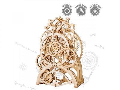 Stand Uhr (Lasercut Holzbausatz)