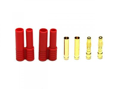 Gold Kontakt Satz 4.0mm