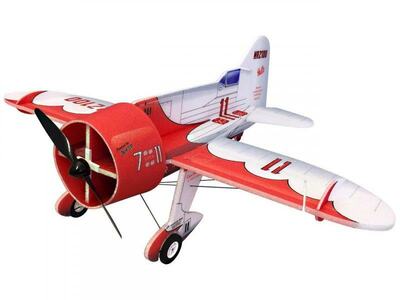 RC Flugzeug Gee Bee (rot) / 800 mm
