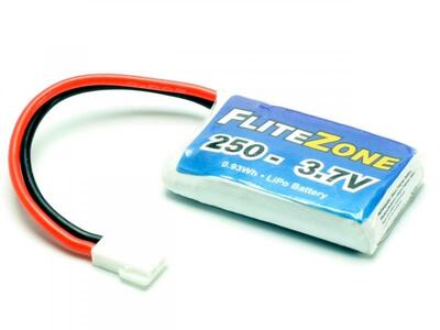 LiPo Akku FliteZone 250mAh 1S - 3,7V