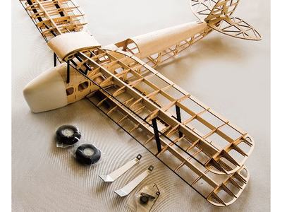 RC Flugzeug Tiger Moth (Holzbausatz, SW 1400mm)