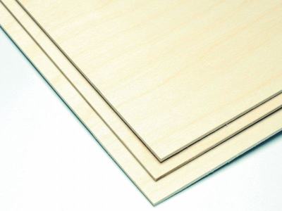 Birken-Sperrholz 4.0 x 300 x 600 mm (VE=2St.)