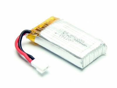 LiPo Akku FliteZone 380mAh 1S - 3,7V (z.B. Crystal Drone)