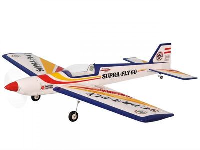 RC Flugzeug Supra Fly 60 (rot-gelb) / 1720 mm