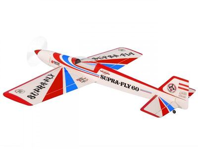 RC Flugzeug Supra Fly 60 (rot-blau) / 1720 mm