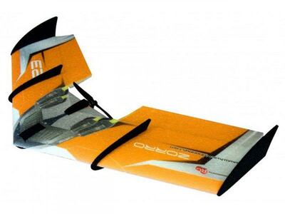 RC Flugzeug Nurflügler Motorsegler Zorro Wing Combo (orange) / 900 mm