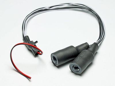 LED Scheinwerfer (weiß) 22x35mm / 2 stufig