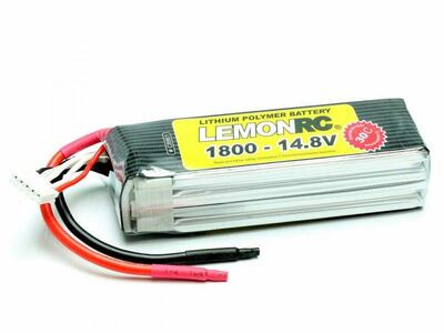 LiPo Akku LemonRC 1800mAh 4S - 14,8V (30C)