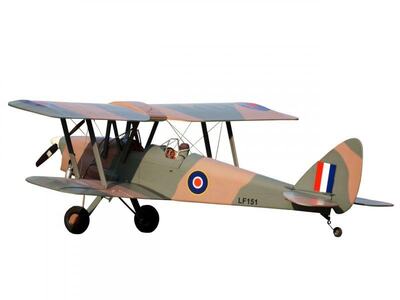 RC Flugzeug Tiger Moth (camo) / 1400 mm