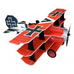 RC Flugzeug Crack Fokker "Red Baron" / 890mm