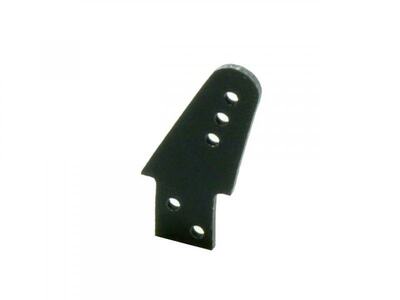 GfK Ruderhörner schwarz 17mm / 1,0 mm (10 Stück)