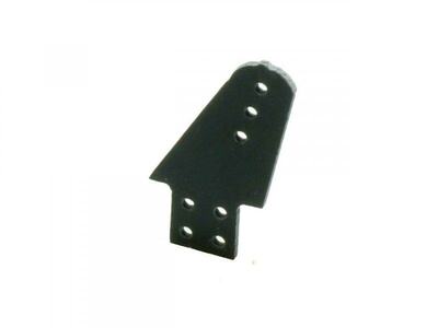 GfK Ruderhörner schwarz 20mm / 1,0 mm (10 Stück)