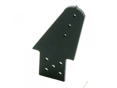 GfK Ruderhörner schwarz 30mm / 1,5 mm (10 Stück)