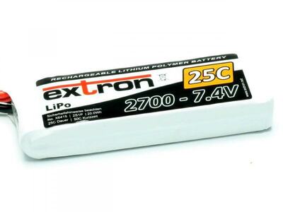 LiPo Akku Extron X2 2700 - 7,4V (25C | 50C)
