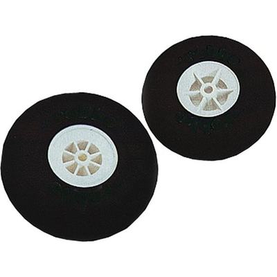 Ultraleicht-Räder Ø 57 x 21mm; Bohrung 2mm (2 Stück)