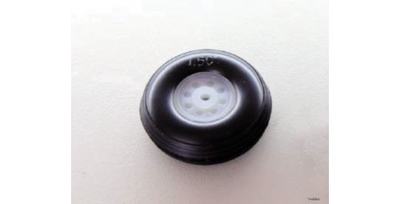 PU Rad Ø 38 x 14mm; Bohrung 3mm (1 Stück)