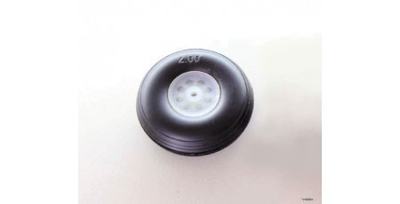 PU Rad Ø 50 x 20mm; Bohrung 3mm (1 Stück)