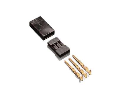 Servo Buchsen (eigentlich Stecker) Bausatz Graupner (10 Stück)