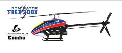 RC Helicopter T-Rex 300X Dominator BEASTX Combo - PNP