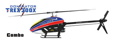 RC Helicopter T-Rex 300X Dominator Combo