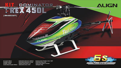 T-Rex 450L Dominator Kit (6S) (inkl. Motor/Regler)