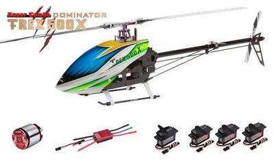RC Helicopter T-Rex 500X Dominator Super Combo (DS530M/DS535M)