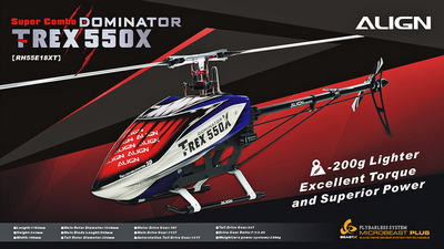 T-Rex 550X Dominator Super Combo (MB+)
