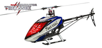 RC Helicopter T-Rex 550X Dominator Combo (DS820/DS825)