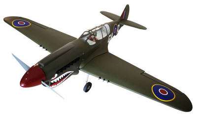 P-40 "Warhawk Shark" mit elt. Einziehfahrwerk (SW=203,2cm)