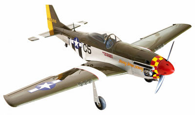 North American P-51D "Mustang" (10cm³) (SW=143cm)