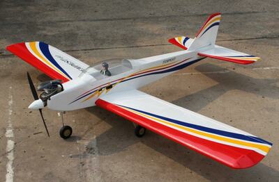 Tempest Trainer - 15cm³ Gas/EP ARF (SW=206cm)