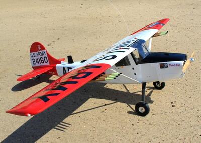 Giant Cessna Bird Dog DeadEye 60-85cm³ (SW=221cm)