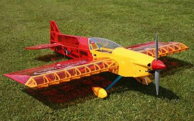 Harrier 3D, 10-18cm³ ARF (SW=154cm) rot