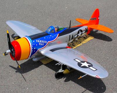 P-47 Thunderbolt Tarheel Hal ARF 30-40cm³ Benzin (SW=177,9cm)