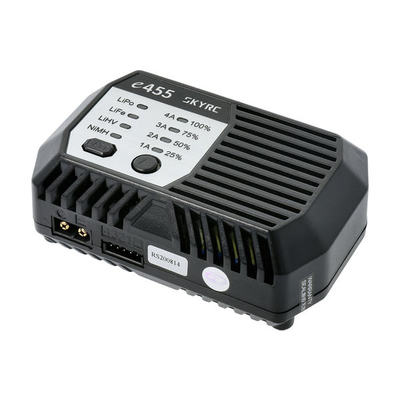 Ladegerät e455 AC NiMh 6-8 / LiPo 2-4s 1-4A 50W