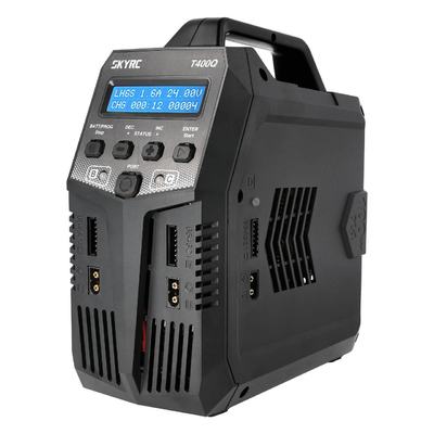 Ladegerät T400Q AC/DC Quad LiPo 1-6s 12A 4x100W