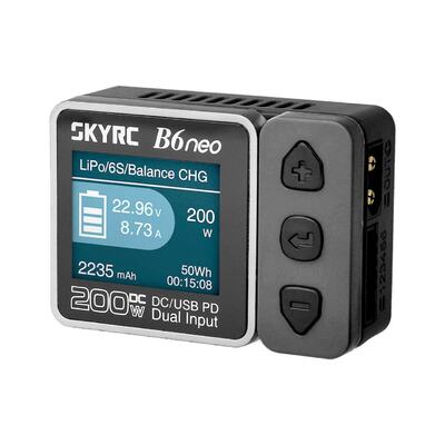 Ladegerät B6neo grau LiPo 1-6s 10A 200W