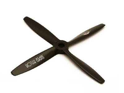 Nylon Extra Propeller 4-Blatt Luftschraube 6x3", 15x7,5 cm, links (1 Stück)