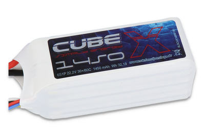 Lipo Akku X-Cube 1450mAh 6S1P 22,2V 30C/60C
