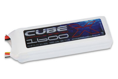 Lipo Akku X-Cube 1600mAh 3S1P 11,1V 30C/60C