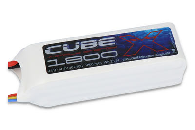 Lipo Akku X-Cube 1800mAh 4S1P 14,8V 40C/80C