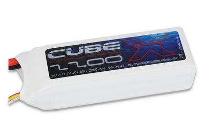 Lipo Akku X-Cube 2200mAh 3S1P 11,1V 40C/80C