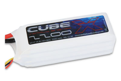 Lipo Akku X-Cube 2200mAh 4S1P 14,8V 40C/80C